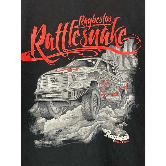 2000's Raybestos Rattlesnake Corey Miller Toyota Tundra XL Racing Tee - Picture 4 of 6